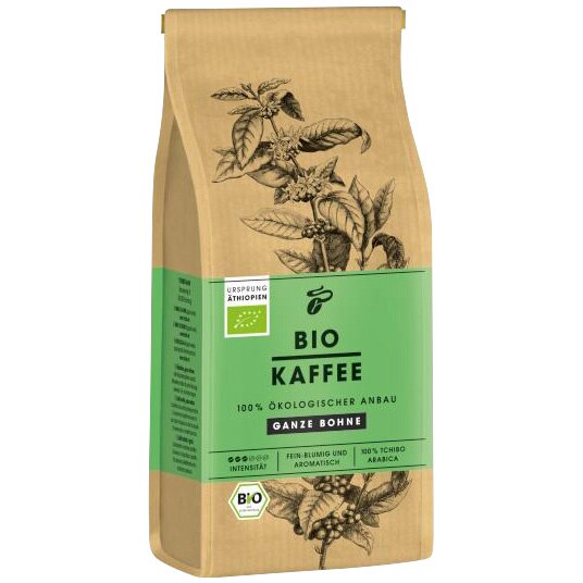 Cafea boabe Tchibo BIO, 250g