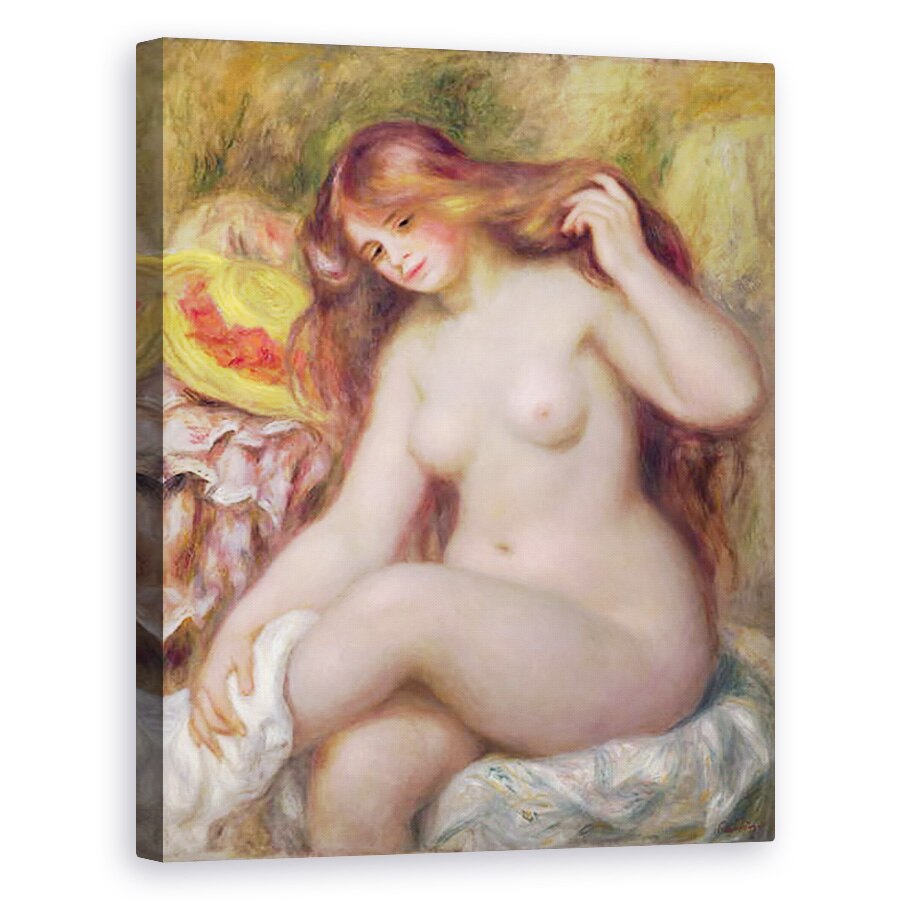 Tablou canvas - Paul Mathey - Felicien Rops in studioul sau, 40 x 50 cm