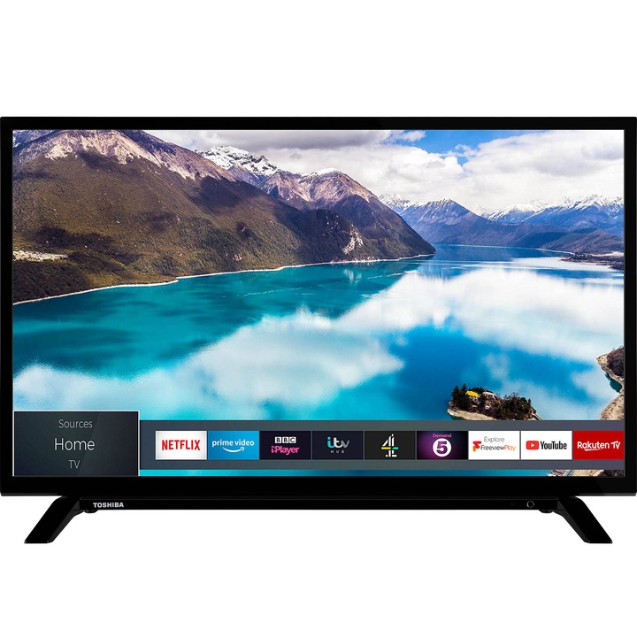 Televizor Toshiba 32W2963DG, 80 cm, Smart, HD, LED, Clasa F