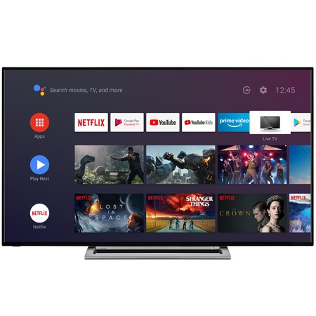 Televizor Toshiba 65UA3A63DG, 164 cm, Smart Android, 4K Ultra HD, LED, Clasa A+