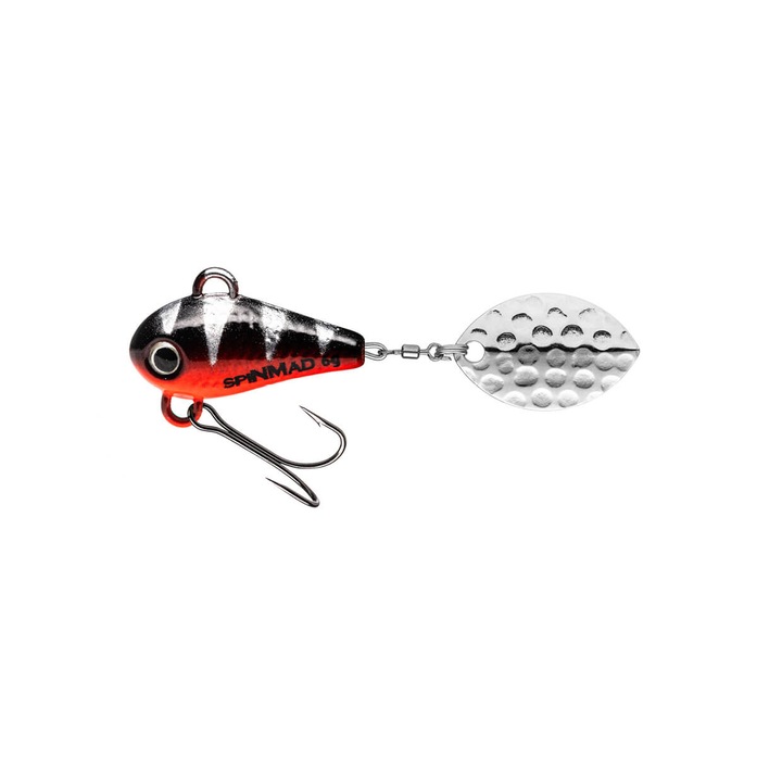 Spinner Mag 5,5 cm, 6 gr, Bloody Perch szín, domolykó, süllő, pisztráng és keszeg horgászatához