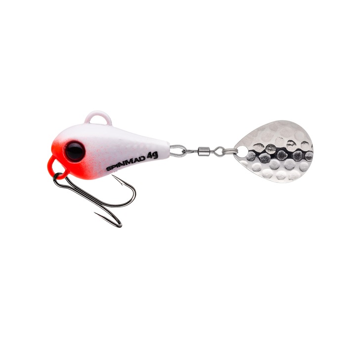 Spinner Big 4,5 cm, 4 gr, Red Head színben süllő, domolykó, pisztráng horgászatához