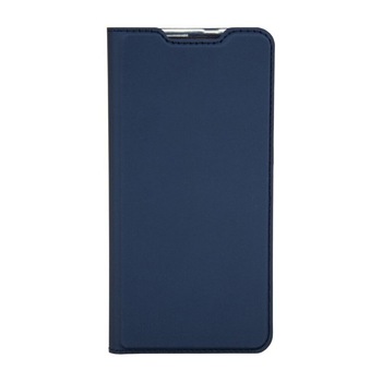 Husa Carte Dux Ducis Anti Amprenta pentru Samsung Galaxy Note 20, Albastru