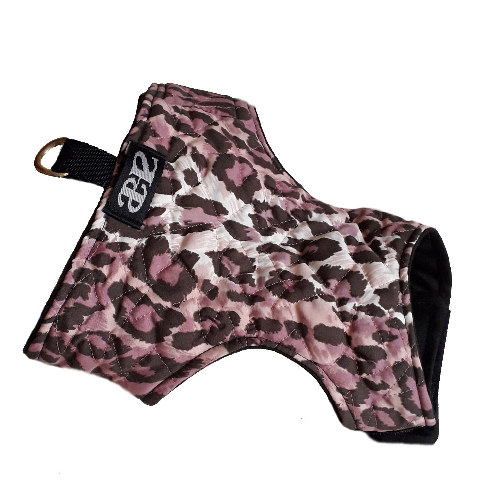 Ham vesta de iarna , Petas Animal Print, matlasat , pentru caini si pisici , marime M 30-33