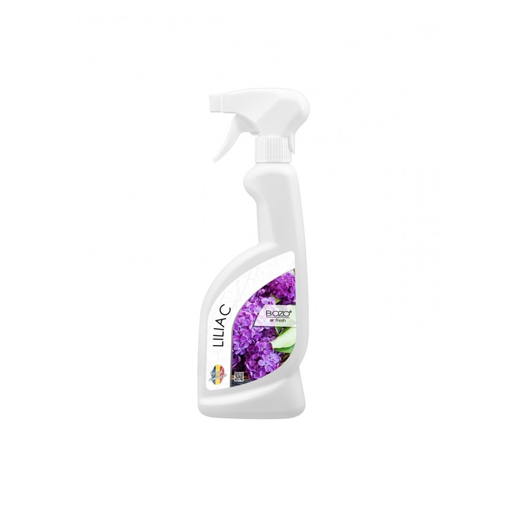 Odorizant ambiental concentrat cu aroma liliac, Bozo Air Fresh - Liliac - 500ml