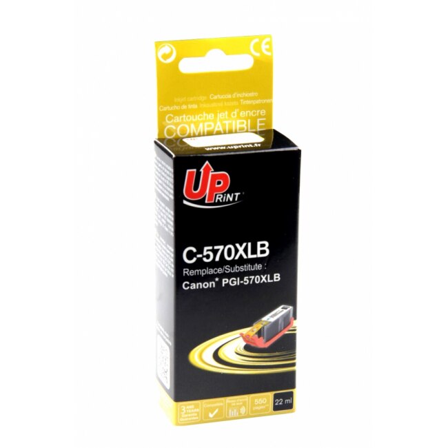 Cartus de cerneala UPRINT PGI 570XL CANON, Negru