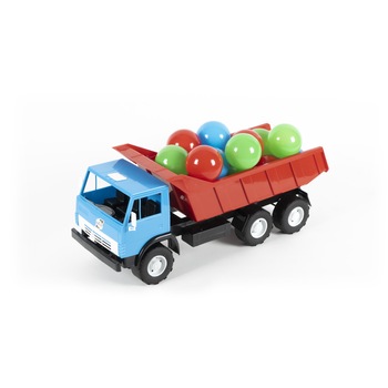 Masinuta utilitara Kamaz basculanta cu mingi Masinuta utilitara Kamaz basculanta cu mingi