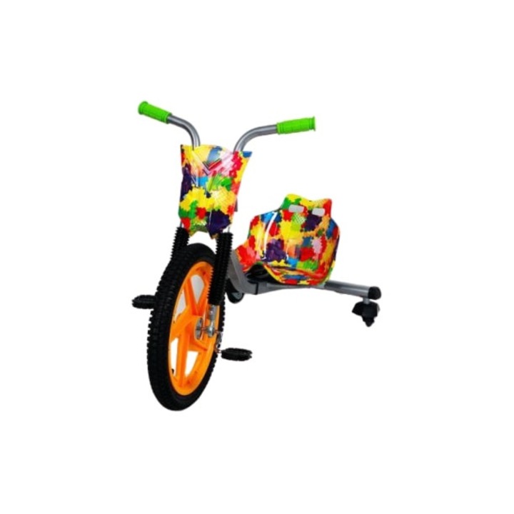 Триколка Go Kart Drift за деца 5-9 години многоцветна