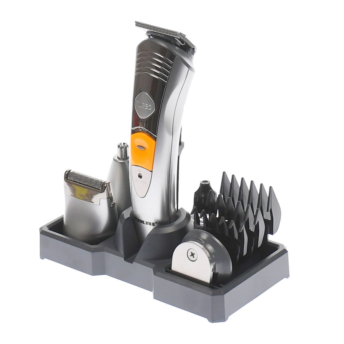 Set aparat de tuns, ras, conturat Grooming Professional Lithium Trimmer 7 in 1 - NK580