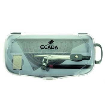 Trusa geometrie plastic ECADA Trusa geometrie plastic ECADA