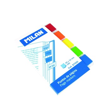 Bloc notes adeziv index 5x45x12 transparent MILAN Bloc notes adeziv index 5x45x12 transparent MILAN