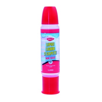 Lipici lichid 42 ml 2 capete DACO Lipici lichid 42 ml 2 capete DACO