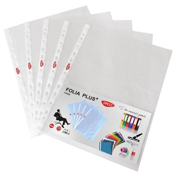 File de protectie DACO, A4, 100 buc/set File de protectie DACO, A4, 100 buc/set