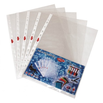 File protectie DACO A4, cristal, 40 microni File protectie DACO A4, cristal, 40 microni