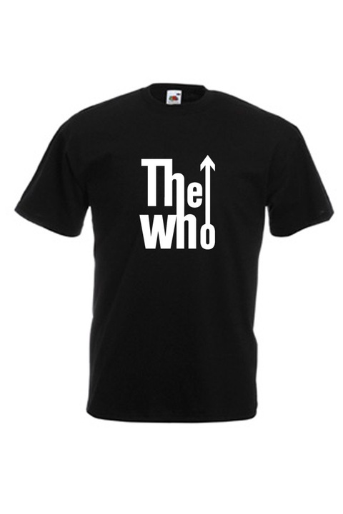 Мъжка тениска Fruit of the Loom The Who 06010086, черна, размер S
