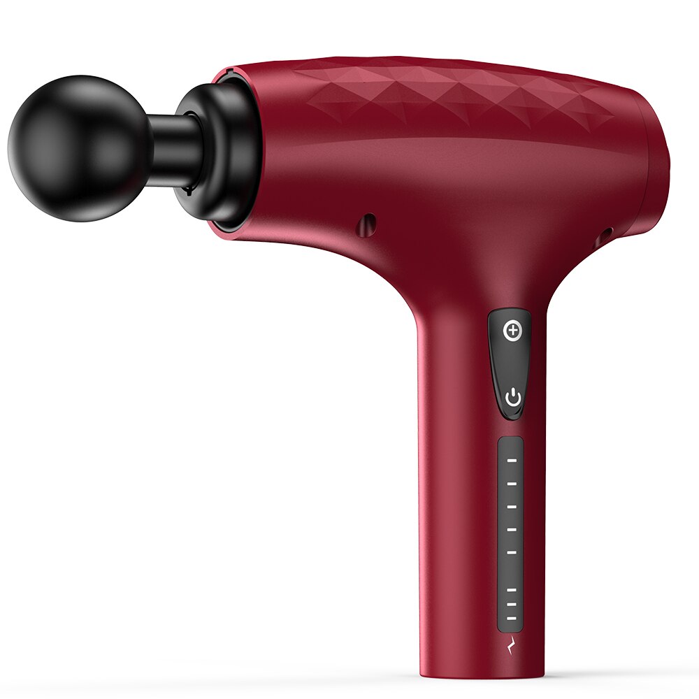 Pistol/Aparat pentru masaj ENPOWER EP-M66 cu 4 capete interschimbabile si 6 trepte de viteza