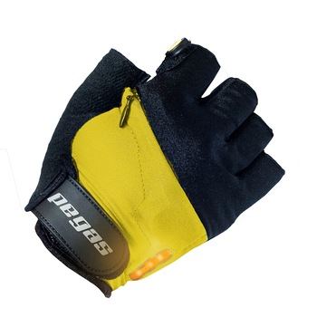 Manusi ciclism Pegas cu semnal LED, XXXL, Galben Manusi ciclism Pegas cu semnal LED, XXXL, Galben