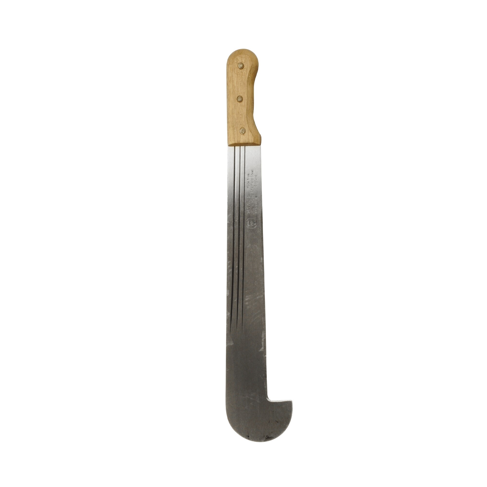 Maceta cu lama din otel carbon 457 mm, coada lemn, Spear & Jackson Plantation