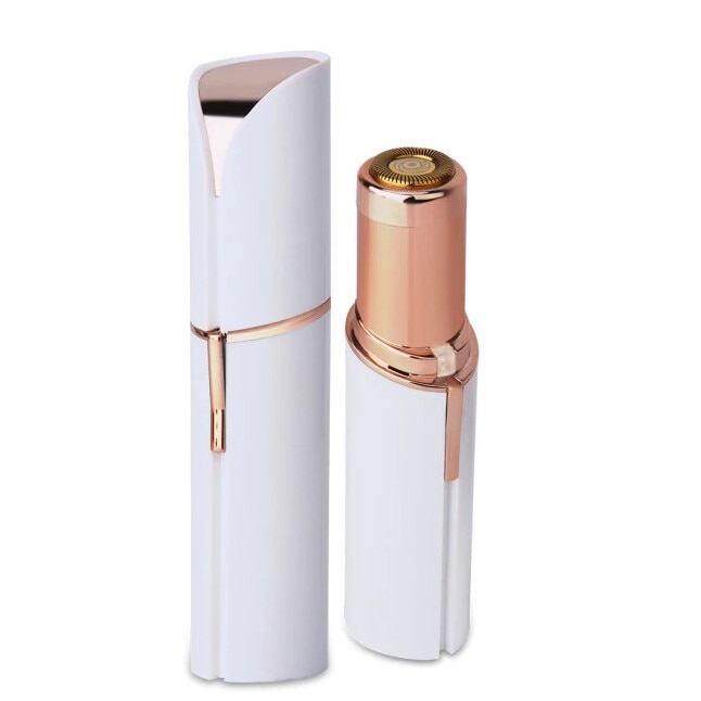 Epilator Facial GREATON®, LED Incorporat, Hipoalergenic, alb eMAG.ro