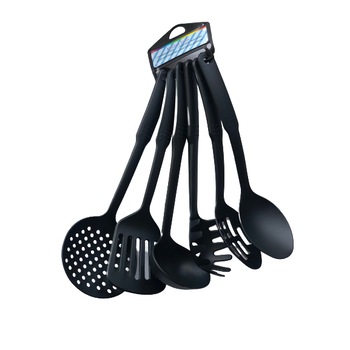 Set 6 ustensile pentru bucatarie, teflon, 30 cm Set 6 ustensile pentru bucatarie, teflon, 30 cm