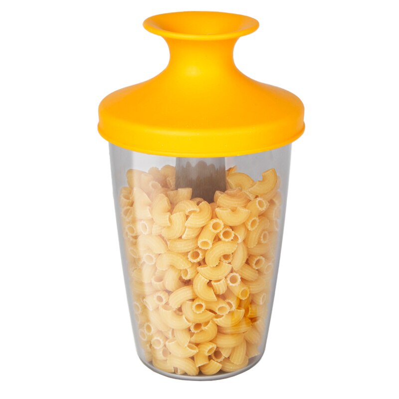 Cutie depozitare capac galben pentru zahar sau orez, 0,60 litri