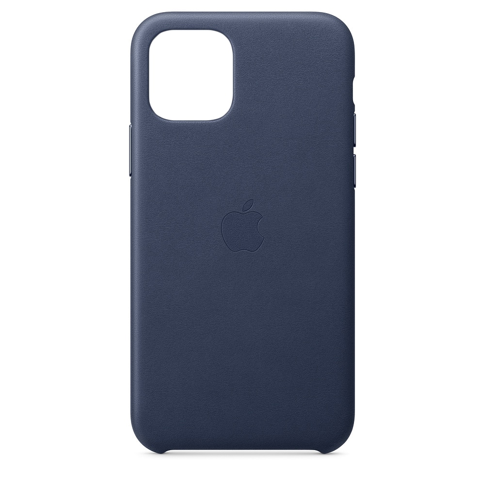 Husa de protectie din piele pentru iPhone 11 Pro - Midnight Blue