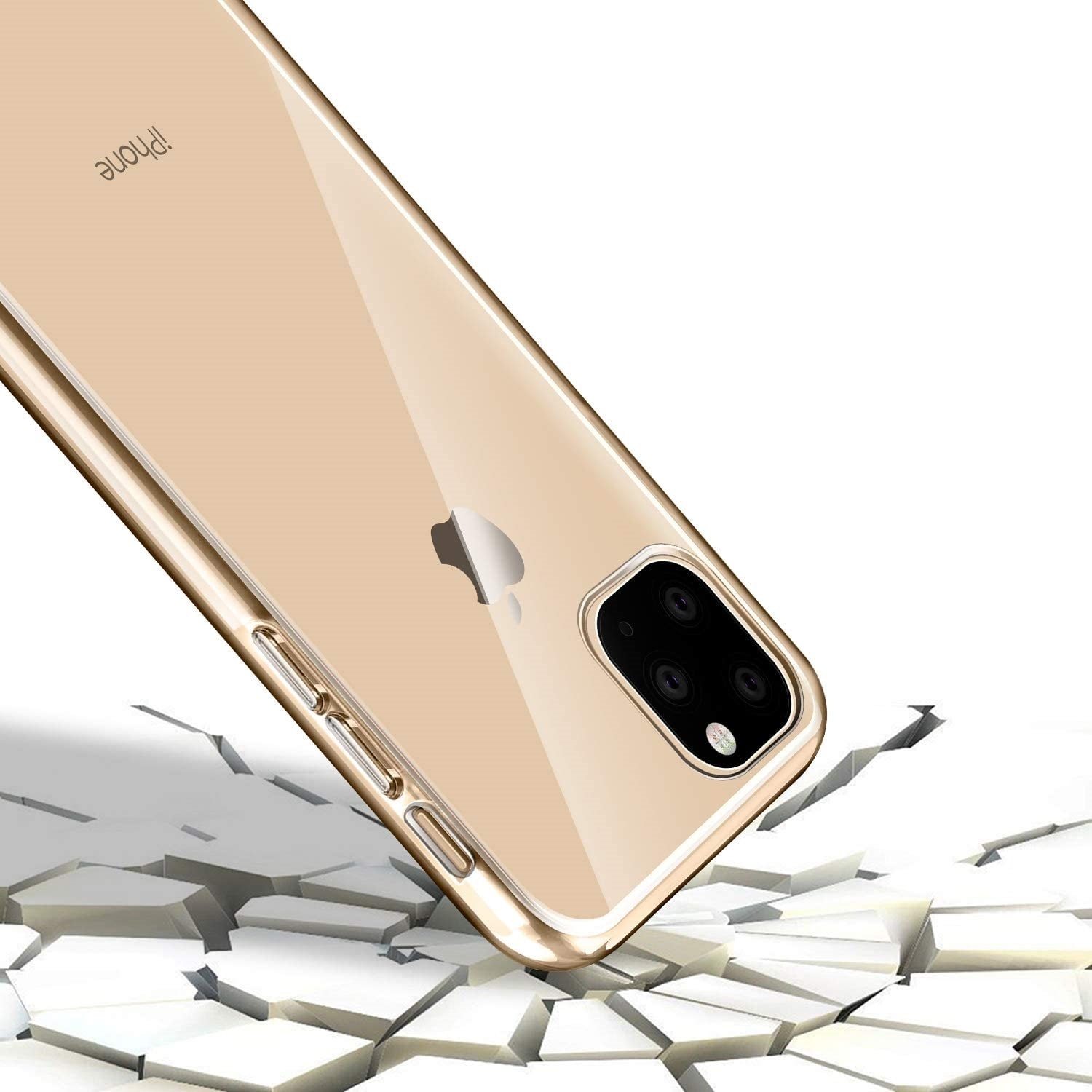 Husa protectie compatibila cu iPhone 11, Fully PC & Glass 360° (fata + spate), transparenta, ultra slim, Premium Quality