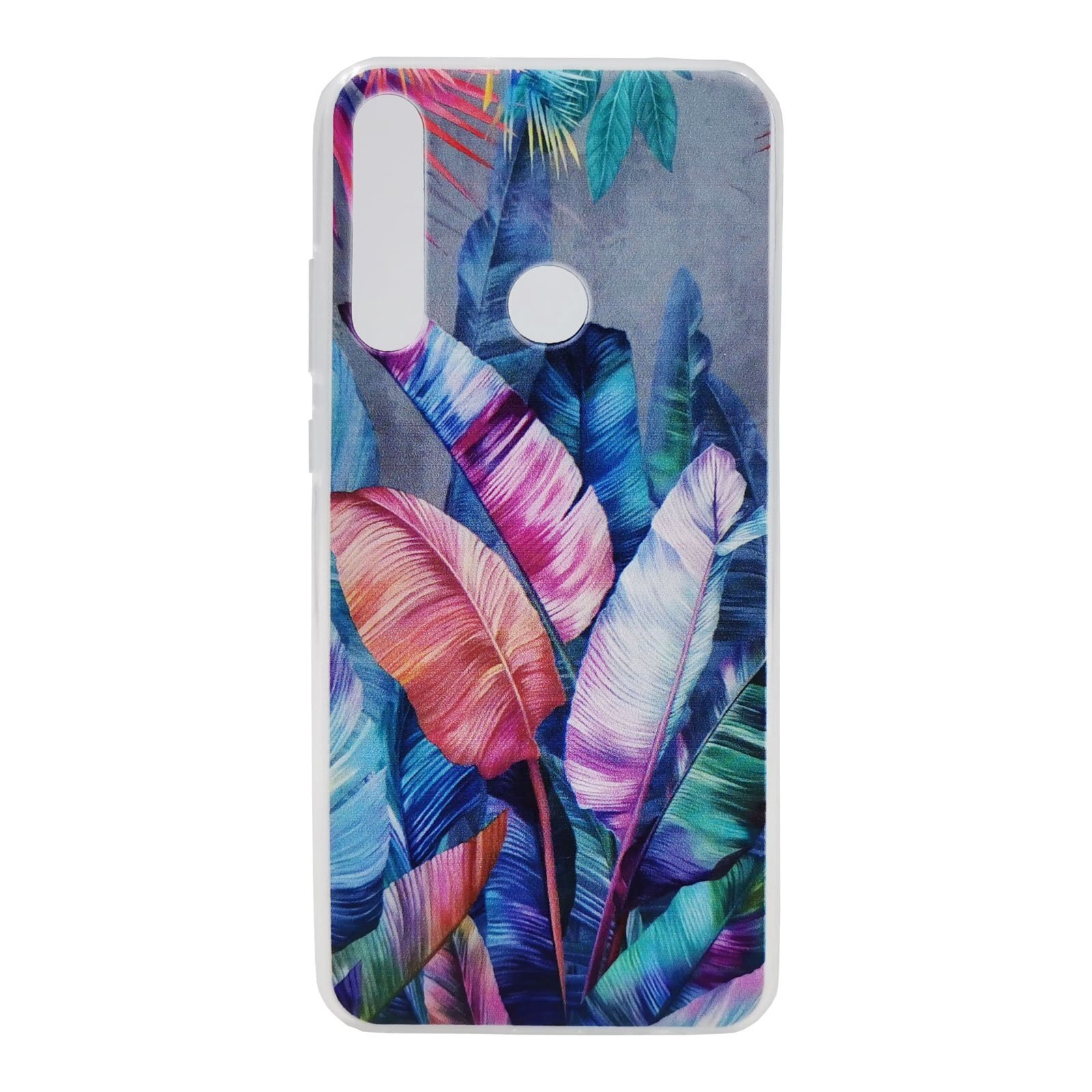 Husa Huawei Y6P model Tropical Leaves, Silicon, TPU, Viceversa Multicolor