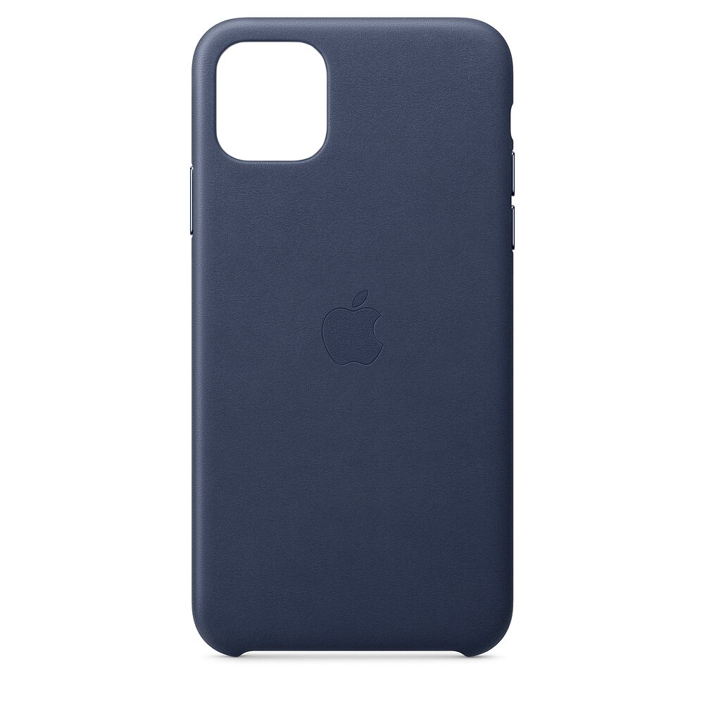 Husa de protectie din piele pentru iPhone 11 Pro Max - Midnight Blue