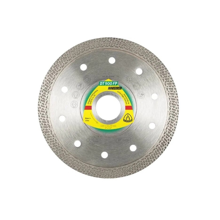 Disc diamantat profilat 125mm Klingspor Special DT900FP 331040