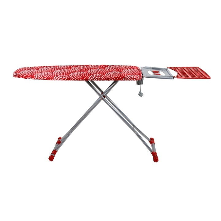 Дъска за гладене с метална рамка и гнездо, Argento / Z-LINE 3499