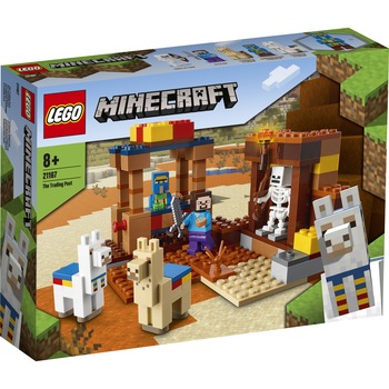 LEGO Minecraft - Punct comercial 21167, 201 piese LEGO Minecraft - Punct comercial 21167, 201 piese