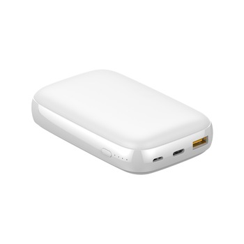 Acumulator extern , Power Bank TD-LTE 10.000 mAh Quick Charge 3.0, 1 port USB, conectivitate micro USB si type C, ALB Acumulator extern , Power Bank TD-LTE 10.000 mAh Quick Charge 3.0, 1 port USB, conectivitate micro USB si type C, ALB