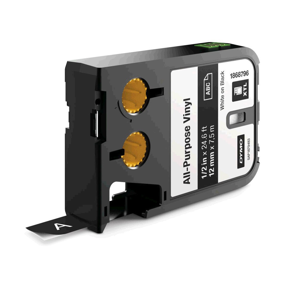 Etichete autoadezive semnalizare Dymo XTL , header portocaliu, 51mm x 102mm, 1868713