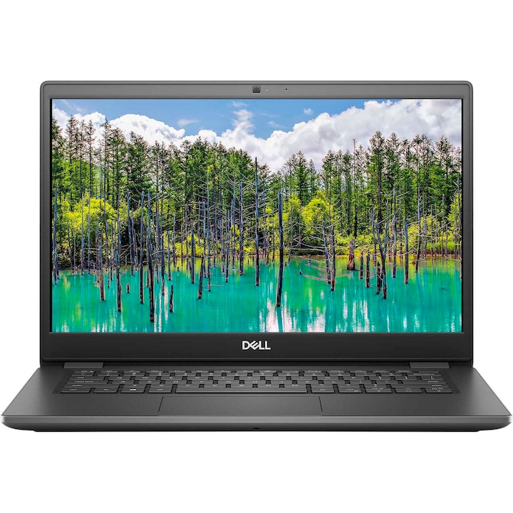 Dell Latitude 3410 14 FullHD laptop, Intel® Celeron™ 5205Ul, 4GB, 128GB SSD, Intel UHD Graphics, Ubuntu, Nemzetközi angol billentyűzet, Szürke