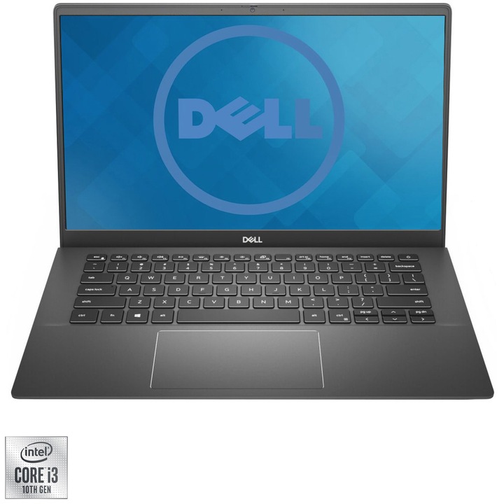 Laptop Dell Vostro 5401 cu procesor Intel® Core™ i3-1005G1 pana la 3.40 GHz, 14", Full HD, 4GB, 256GB SSD, Intel® UHD Graphics, Ubuntu