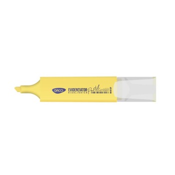 Marker Evidentiator DACO, Varf de 1-5 mm, Galben Marker Evidentiator DACO, Varf de 1-5 mm, Galben
