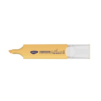 Marker Evidentiator DACO, Varf de 1-5 mm, Portocaliu Marker Evidentiator DACO, Varf de 1-5 mm, Portocaliu