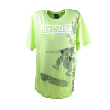 Tricou pentru baieti GT 6761, Verde, 158 cm Tricou pentru baieti GT 6761, Verde, 158 cm