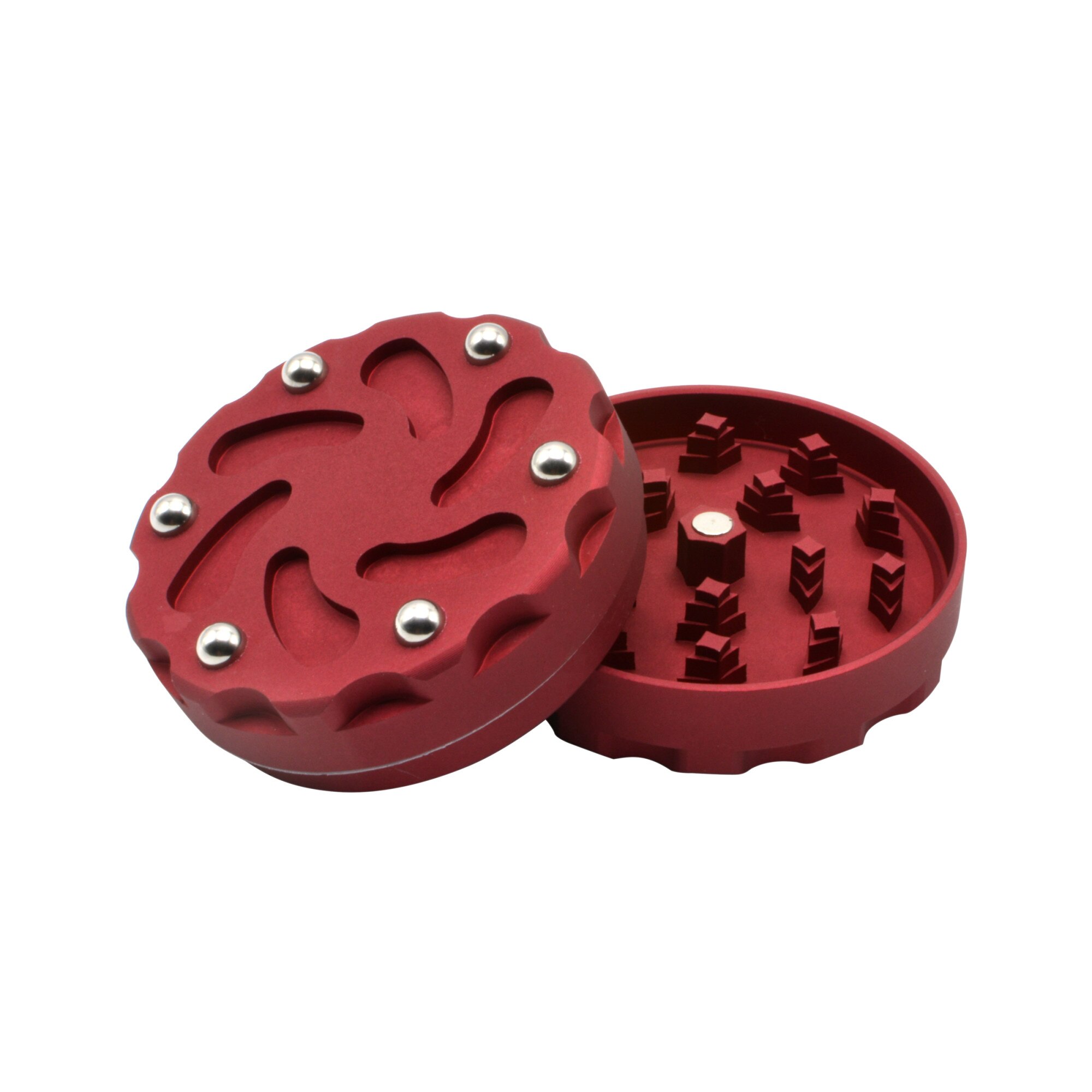 Grinder metal Chain, 60 x 30 mm, Toro, Rosu