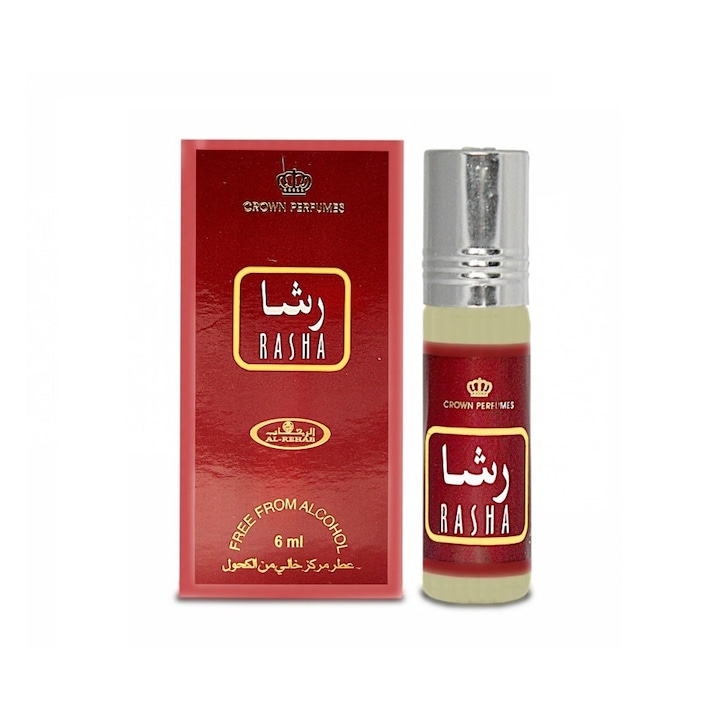 Al Rehab Rasha parfüm, női, virágos, keleti illat, 6 ml