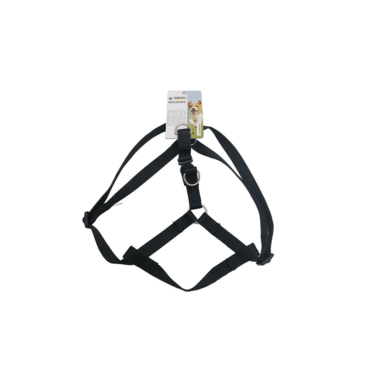 Ham pentru caine, Croci, marime L, negru, c5mz0624