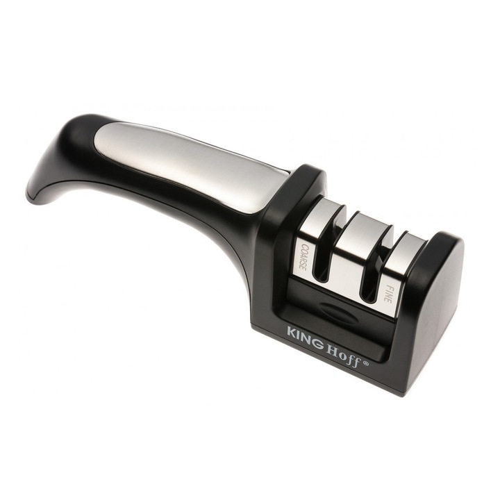 Ascutitor de cutite, BerlingerHaus, Negru/Argintiu