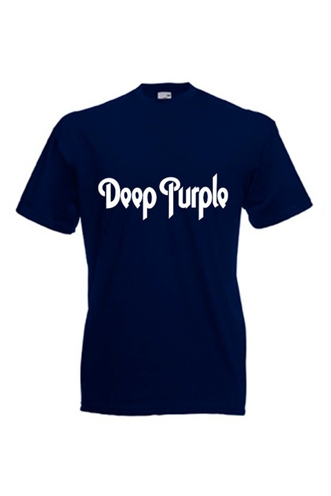 Мъжка тениска Fruit of the Loom Deep Purple 06080826, тъмносиня, размер S