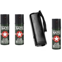 set de autoaparare aparat cu ultrasunete impotriva cainilor agresivi lanterna functie de dresaj  spray iritant lacrimogen tlk024-3 imagen 45_0_
0