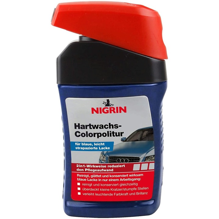 Autóviasz, Nigrin, 300 ml, kék
