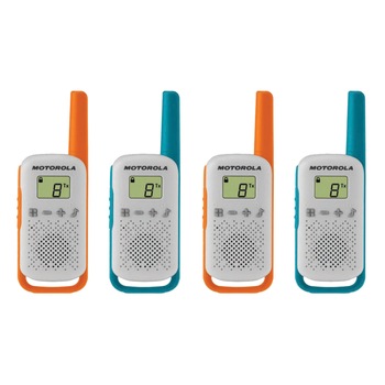 Statie radio PMR portabila Motorola TALKABOUT T42 QUAD PACK set cu 4 buc Statie radio PMR portabila Motorola TALKABOUT T42 QUAD PACK set cu 4 buc