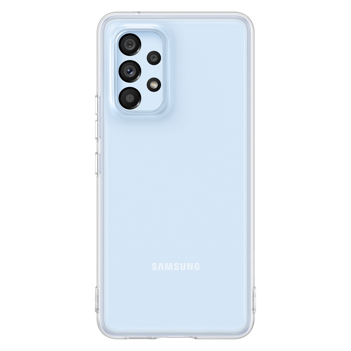 Силиконов Кейс за Samsung Galaxy A53, Удароустойчив, Прозрачен