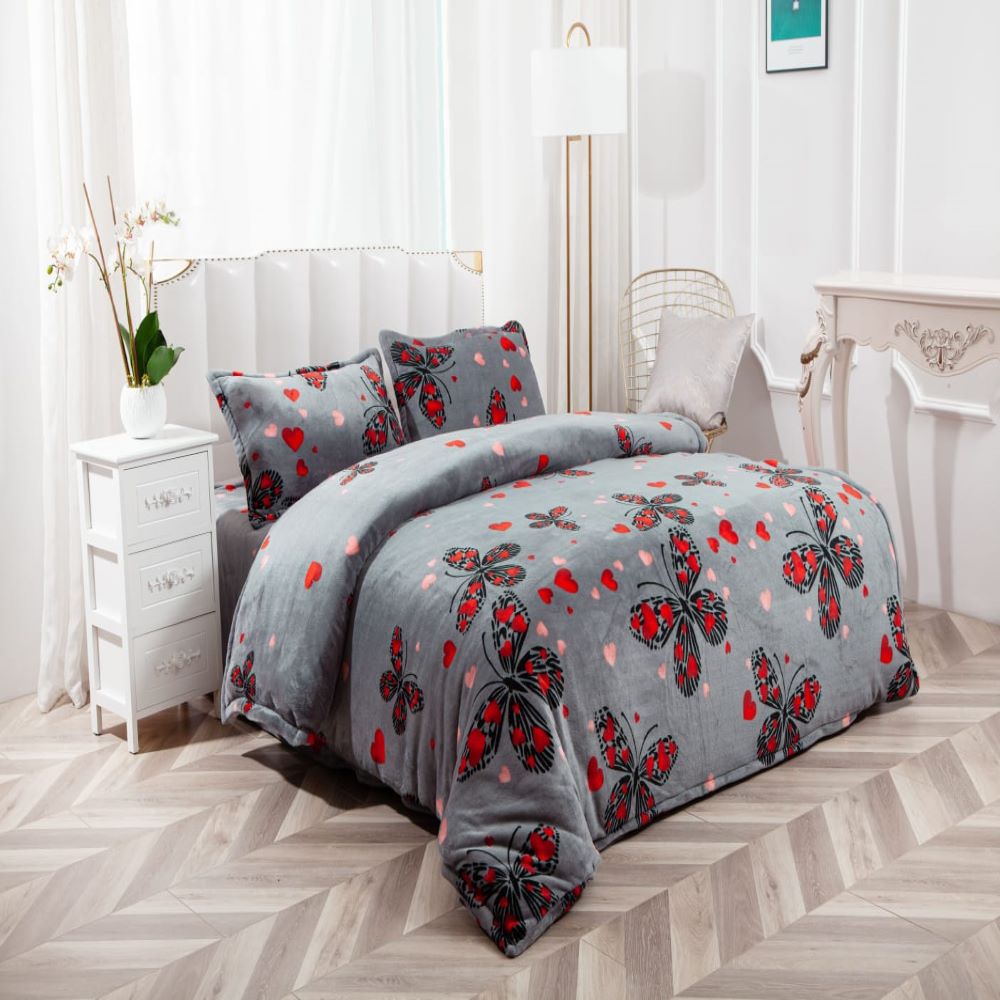 Set lenjerie de pat dublu, Cocolino, 4 piese, Casa de Vis, CP9