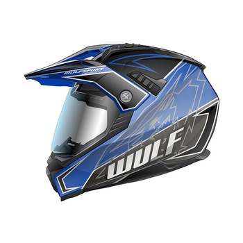 Casca Moto Wulfsport Prima X Helmet, Albastru, Marime M Casca Moto Wulfsport Prima X Helmet, Albastru, Marime M